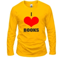 Лонгслив I love books