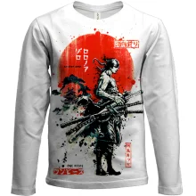 Детский 3D лонгслив One Piece Zoho Samurai