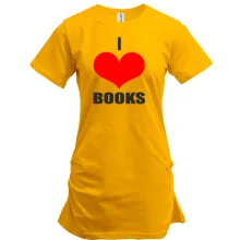 Туника I love books