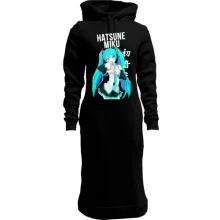 Худи платье Hatsune Miku