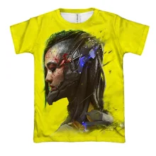 3D футболка Cyberpunk 2077 Female