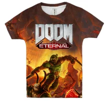 Дитяча 3D футболка Doom Eternal