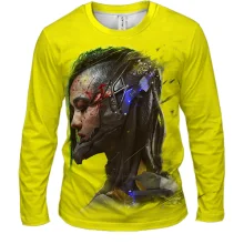 Чоловічий 3D лонгслів Cyberpunk 2077 Female