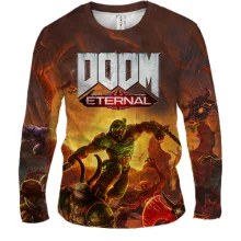 Мужской 3D лонгслив Doom Eternal