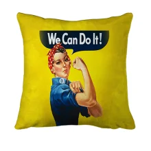 3D подушка We Can Do It (постер)