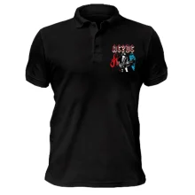 Футболка поло AC/DC АРТ