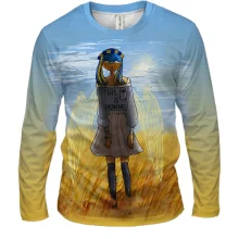 Чоловічий 3D лонгслів This is Ukraine