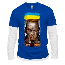 Комбинированный лонгслив Украинец (с казаком)