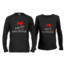 Парные лонгсливы I love my girlfriend - boyfriend (2)