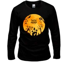 Лонгслів з жахами Happy Halloween
