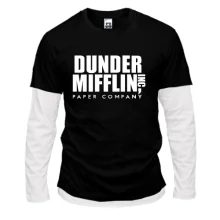 Комбинированный лонгслив The Office - Dunder Mifflin