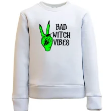 Дитячий світшот Bad witch vibes