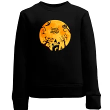 Дитячий світшот з жахами Happy Halloween
