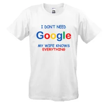 Чоловіча футболка I dont need Google