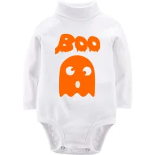 Детское боди с длинным рукавом с милым привидением "BOO" Halloween