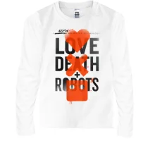 Детский лонгслив LOVE DEATH + ROBOTS