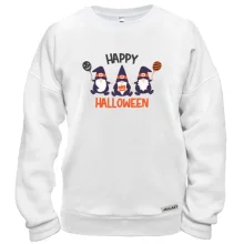 Свитшот с гномами "Happy Halloween"