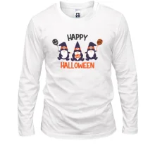 Лонгслів з гномами "Happy Halloween"