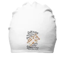 Хлопковая шапка Soft kitty