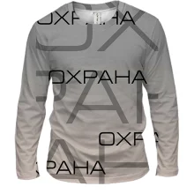 Чоловічий 3D лонгслів для охоронця