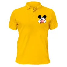 Чоловіча футболка-поло з Міккі Маусом в хустці