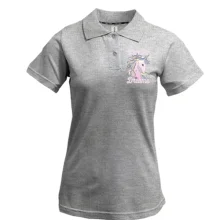 Футболка поло с единорогом и надписью "Unicorn Dreams"
