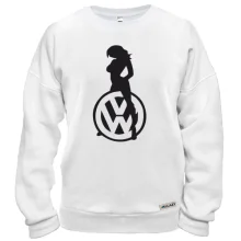 Світшот Volkswagen (лого з дівчиною)