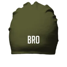 Хлопковая шапка BRO