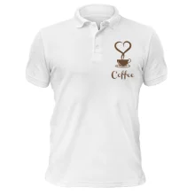 Футболка поло Coffee Love