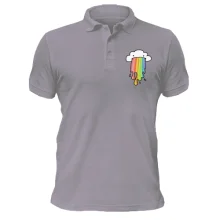 Футболка поло Rainbow cloud