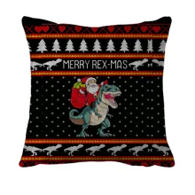 3D подушка «Merry Rex-mas»
