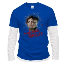 Комбинированный лонгслив Michael Jackson Thriller