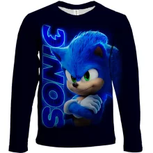 Детский 3D лонгслив SONIC (2)