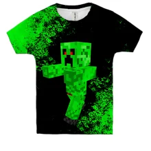 Детская 3D футболка Minecraft