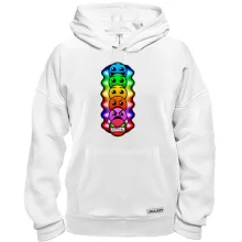Толстовка GEOMETRY DASH LEVELS СМАЙЛЫ