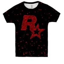Детская 3D футболка Rockstar