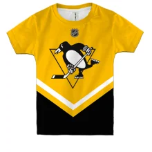 Детская 3D футболка Pittsburgh Penguins (2)
