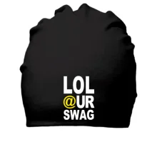 Хлопковая шапка Lol our Swag