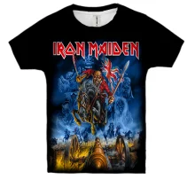 Детская 3D футболка Iron Maiden (2)