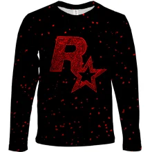 Детский 3D лонгслив Rockstar