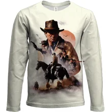 Дитячий 3D лонгслів Red Dead Redemption ART
