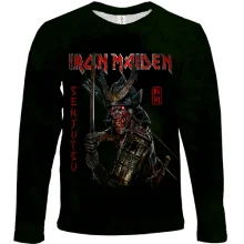 Детский 3D лонгслив Iron Maiden - Senjutsu