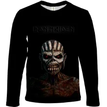 Дитячий 3D лонгслів Iron Maiden з Едді в образі шамана