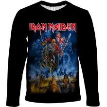 Дитячий 3D лонгслів Iron Maiden (2)