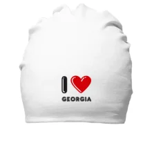 Бавовняна шапка I love Georgia