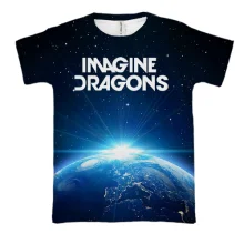 3D футболка Imagine Dragons WORLD