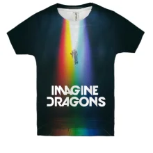 Детская 3D футболка Imagine Dragons Evolve
