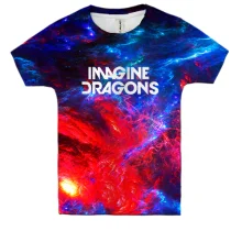 Детская 3D футболка Imagine Dragons
