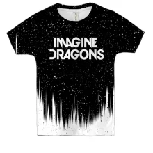 Детская 3D футболка Imagine Dragons (2)