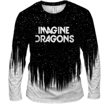Мужской 3D лонгслив Imagine Dragons (2)